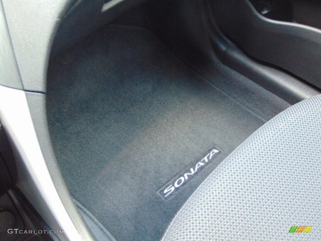 2011 Sonata Limited 2.0T - Midnight Black / Black photo #20