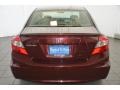 Crimson Pearl - Civic LX Sedan Photo No. 7