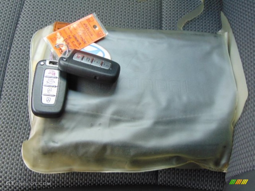 2011 Sonata Limited 2.0T - Midnight Black / Black photo #22