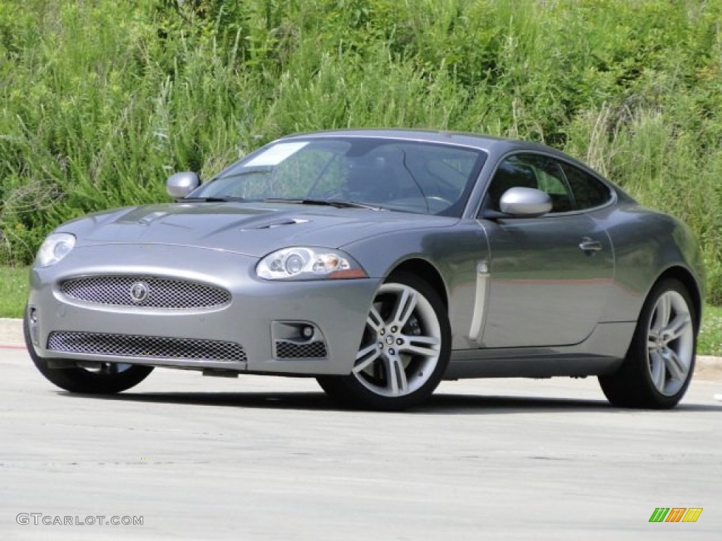 Lunar Grey 2009 Jaguar XK XKR Coupe Exterior Photo #94976504