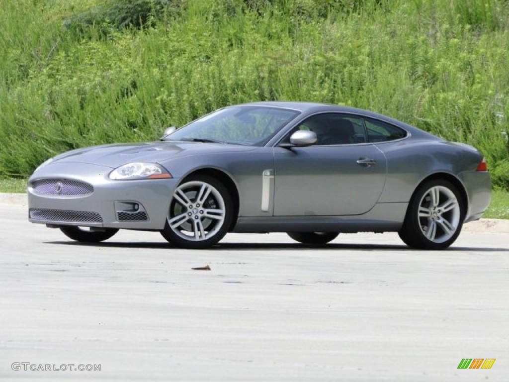 2009 XK XKR Coupe - Lunar Grey / Charcoal photo #2