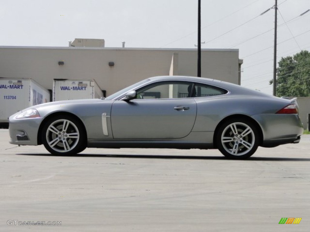 Lunar Grey 2009 Jaguar XK XKR Coupe Exterior Photo #94976666