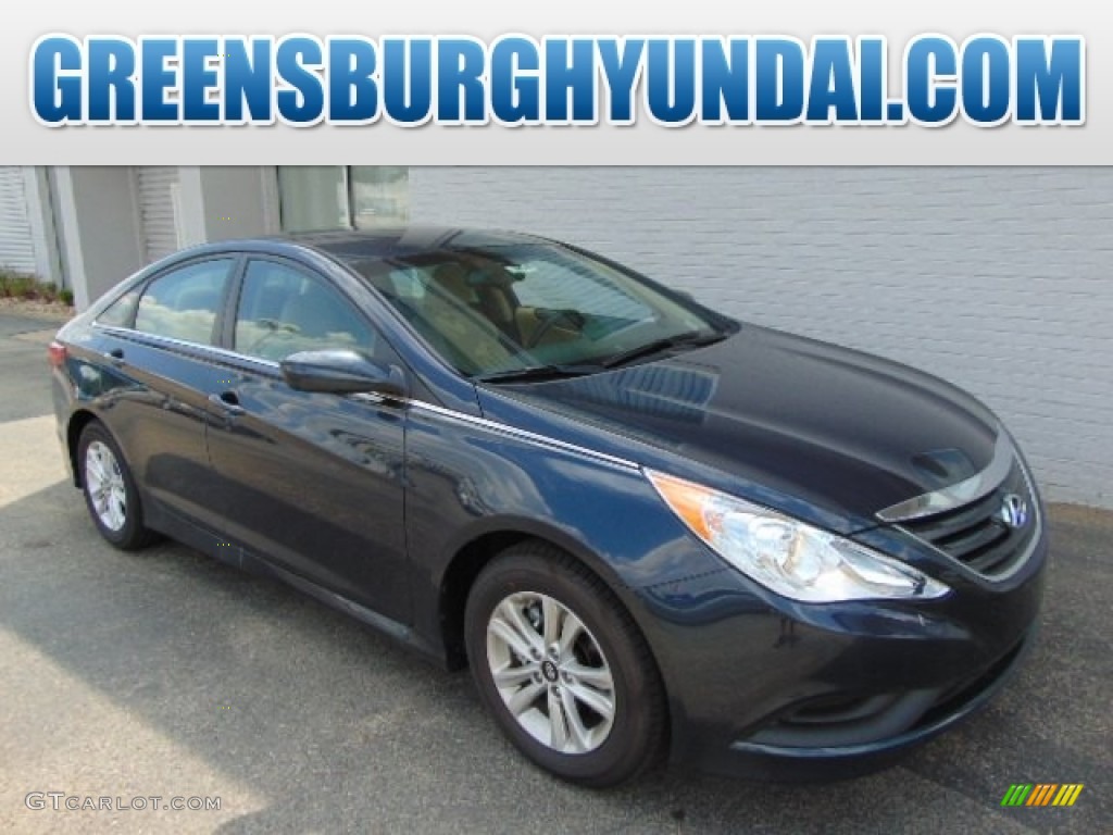 Pacific Blue Pearl Hyundai Sonata