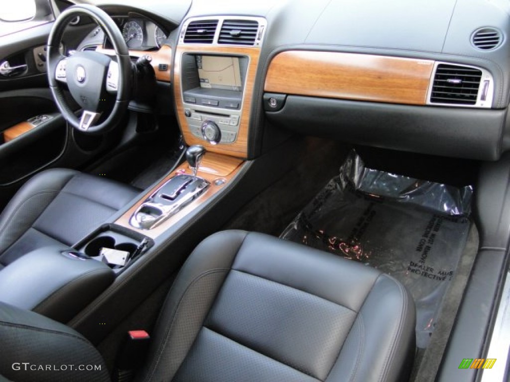 2009 Jaguar XK XKR Coupe Charcoal Dashboard Photo #94977407