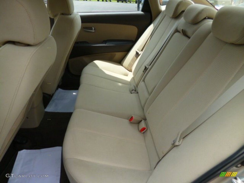 2009 Elantra GLS Sedan - Laguna Sand / Beige photo #12
