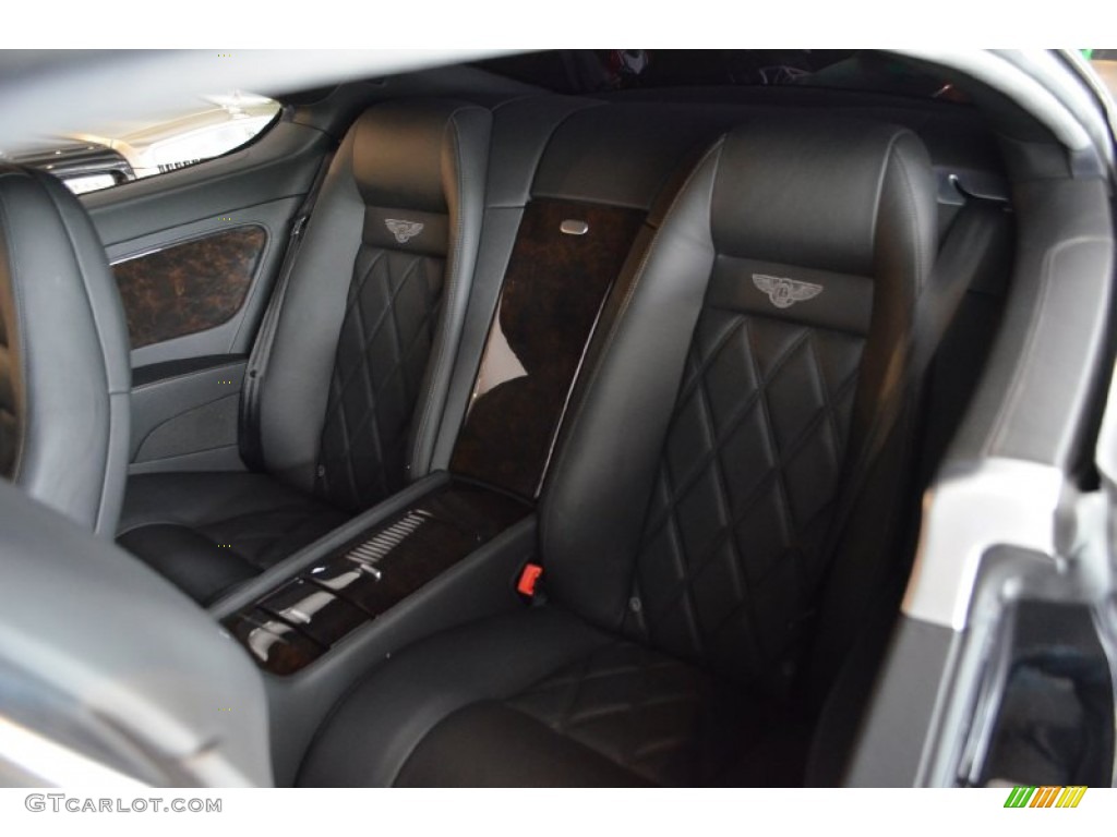 2009 Bentley Continental GT Speed Rear Seat Photo #94979672