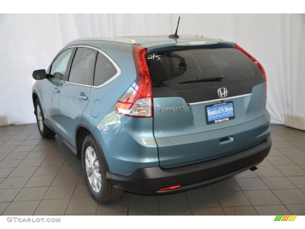 2014 CR-V EX-L - Mountain Air Metallic / Beige photo #5