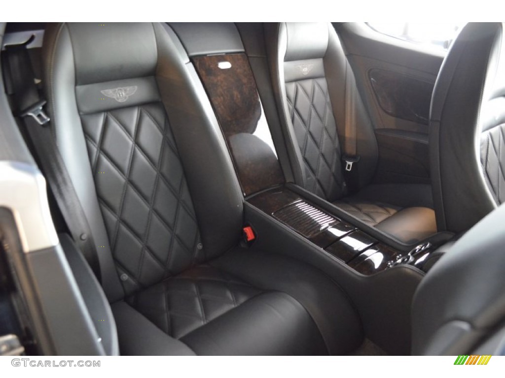 2009 Bentley Continental GT Speed Rear Seat Photo #94979777