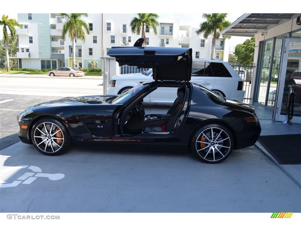 Obsidian Black Metallic 2014 Mercedes-Benz SLS AMG GT Coupe Exterior Photo #94979990
