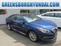 Lakeside Blue 2015 Hyundai Sonata Limited