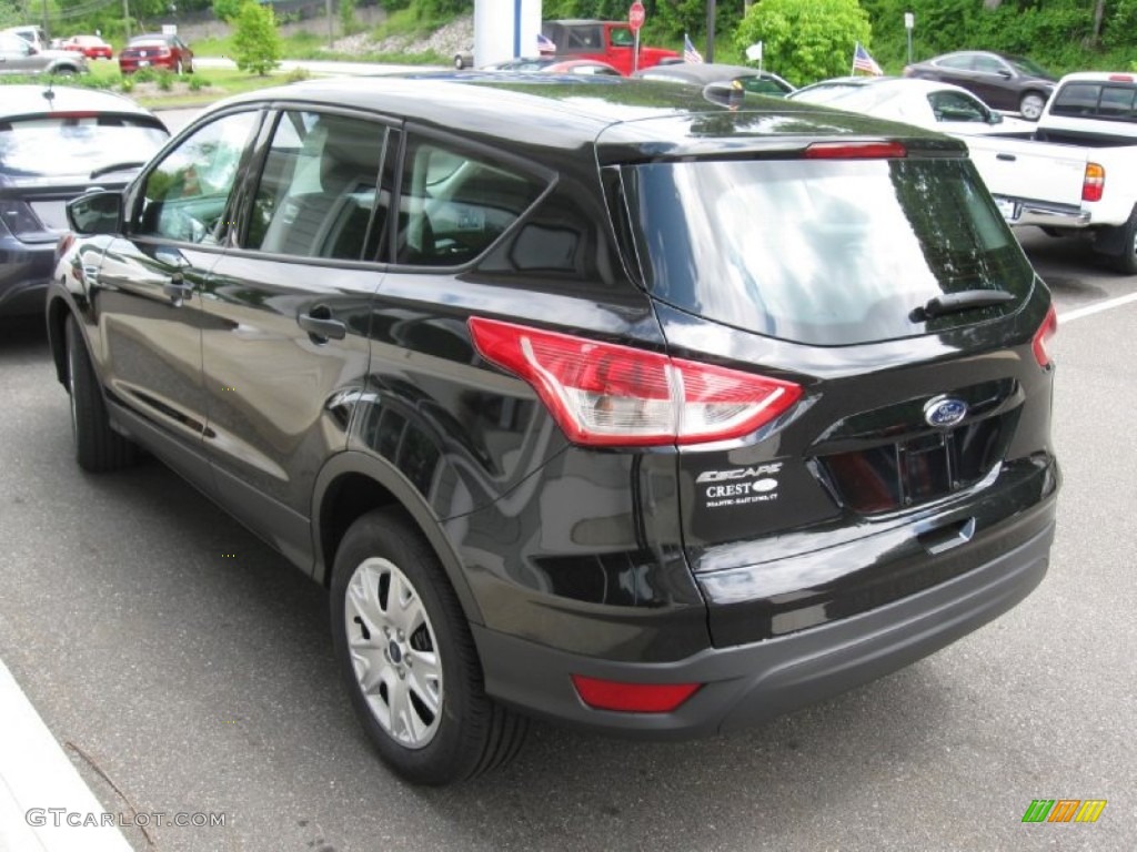 2014 Escape S - Tuxedo Black / Charcoal Black photo #2