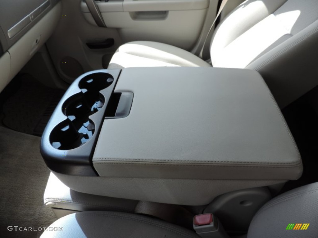 2010 Sierra 1500 SLE Crew Cab 4x4 - Storm Gray Metallic / Dark Titanium/Light Titanium photo #21