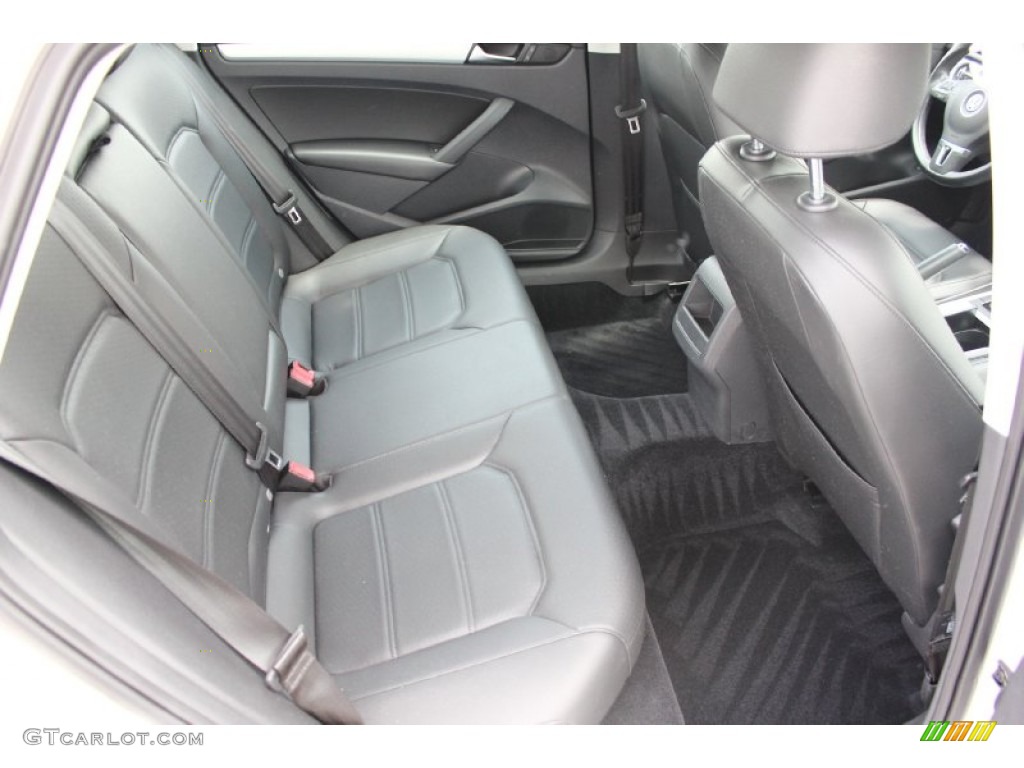 2012 Volkswagen Passat TDI SE Rear Seat Photo #94981694