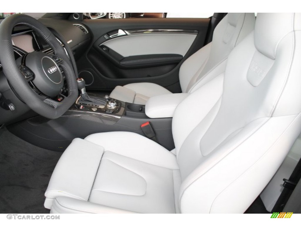 2014 RS 5 Coupe quattro - Phantom Black Pearl / Lunar Silver/Rock Gray photo #9