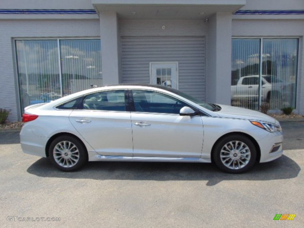 2015 Sonata Limited - Symphony Silver / Gray photo #2