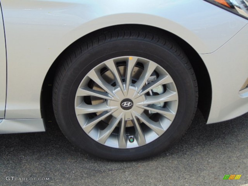 2015 Sonata Limited - Symphony Silver / Gray photo #3