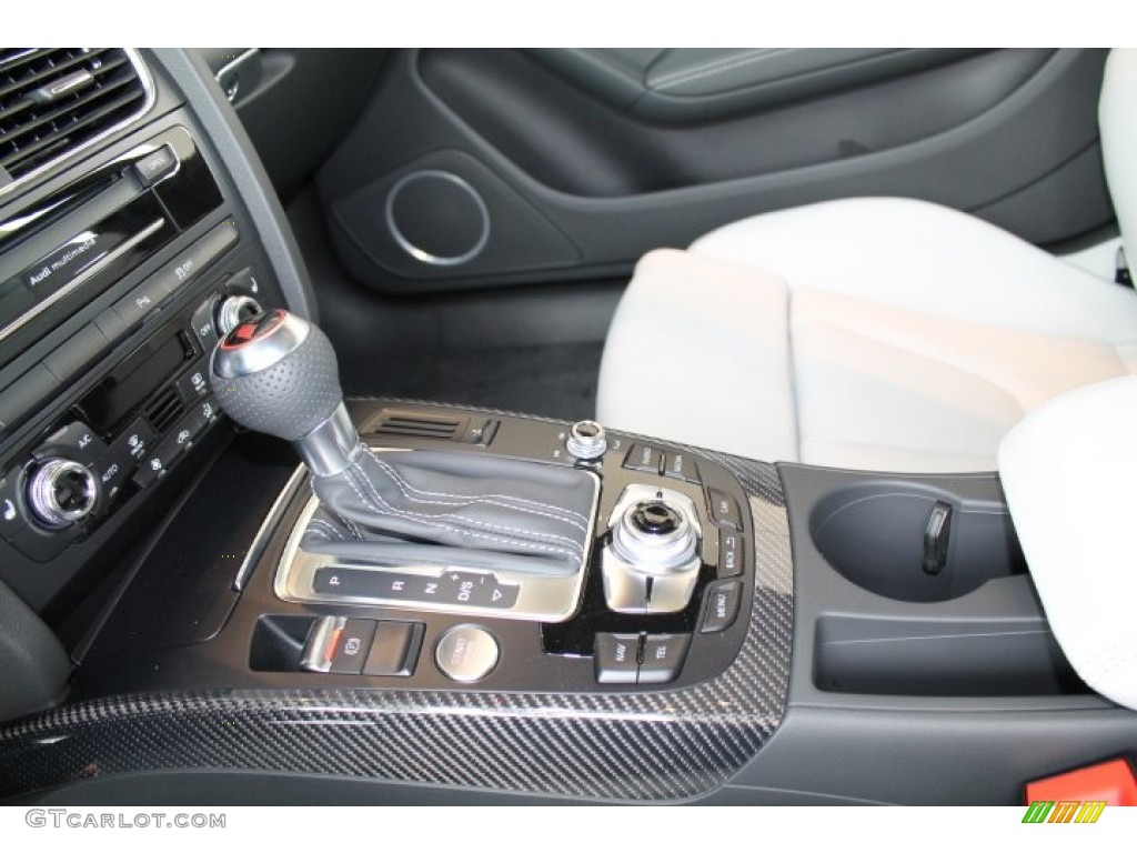 2014 RS 5 Coupe quattro - Phantom Black Pearl / Lunar Silver/Rock Gray photo #13