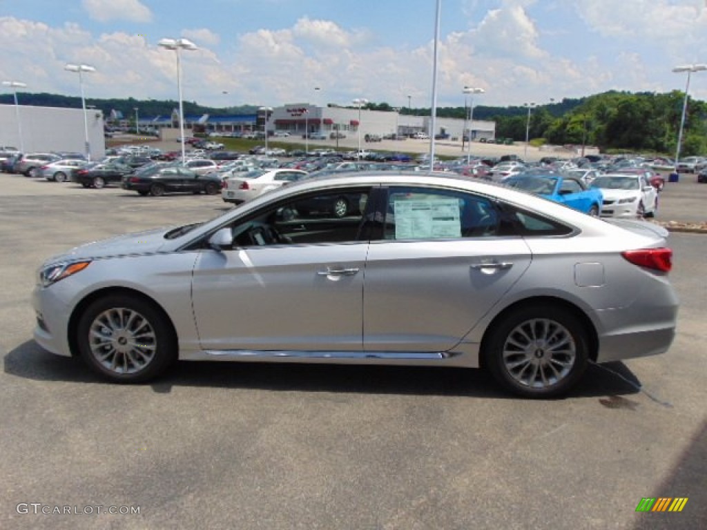 2015 Sonata Limited - Symphony Silver / Gray photo #5