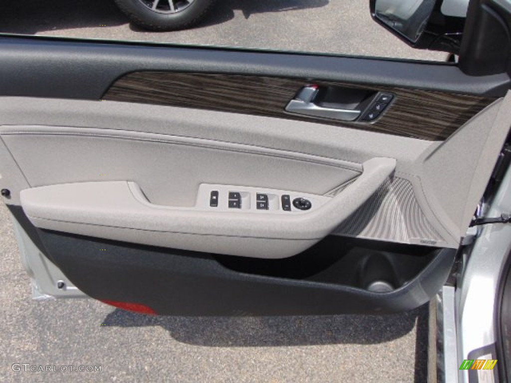 2015 Sonata Limited - Symphony Silver / Gray photo #8