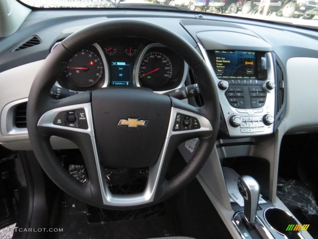 2014 Chevrolet Equinox LT Light Titanium/Jet Black Steering Wheel Photo #94982985