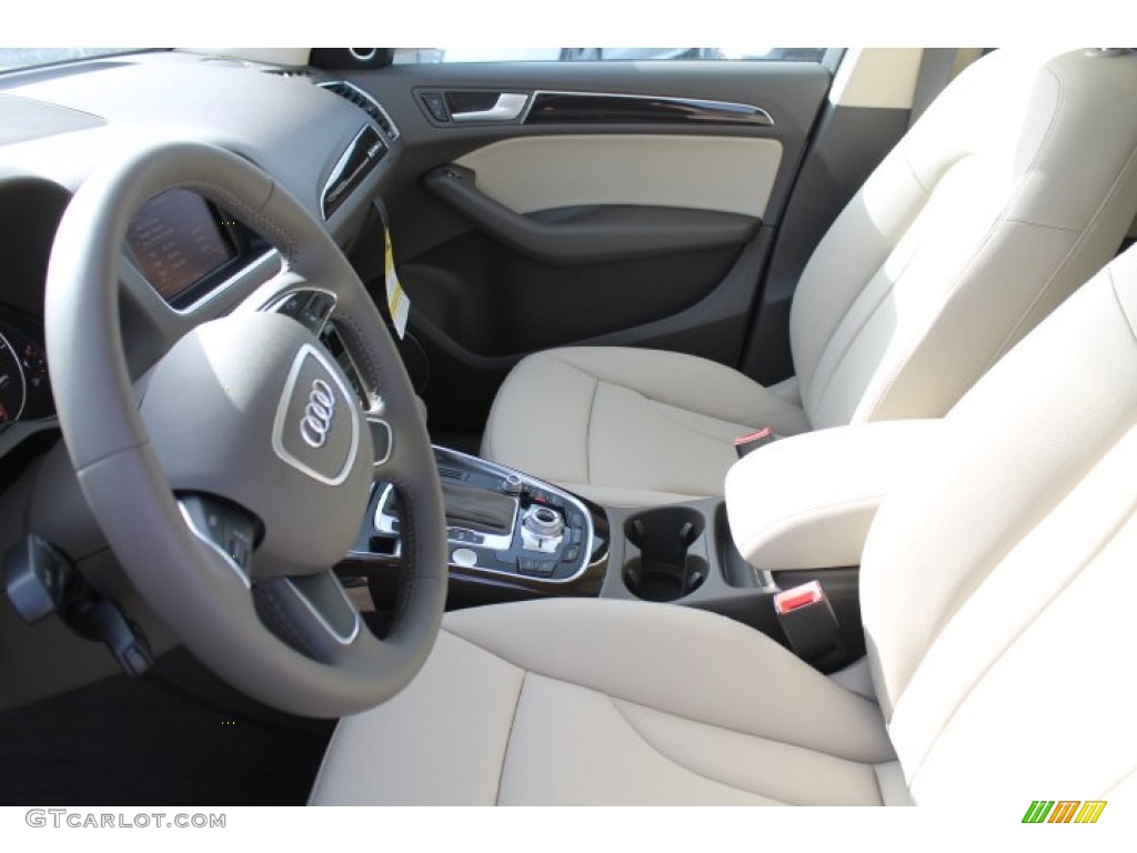 2014 Q5 2.0 TFSI quattro - Ibis White / Pistachio Beige photo #9