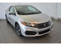 2014 Alabaster Silver Metallic Honda Civic EX Sedan  photo #1