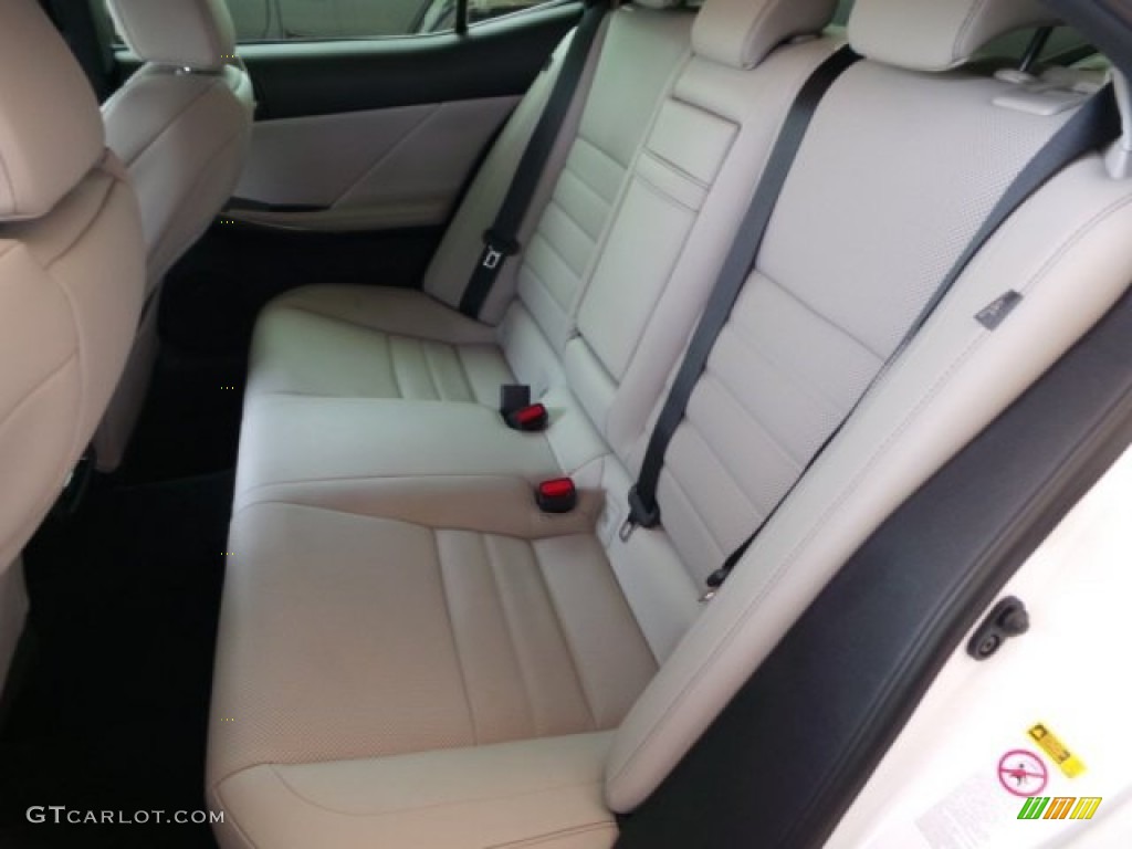 2014 Lexus IS 350 F Sport Rear Seat Photos