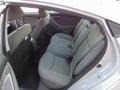 2015 Hyundai Elantra Gray Interior Rear Seat Photo