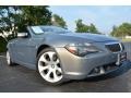 2006 Atlantic Blue Metallic BMW 6 Series 650i Convertible  photo #2