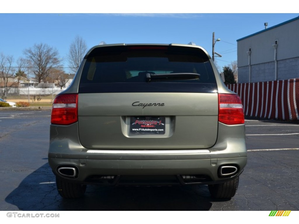 2008 Cayenne Tiptronic - Olive Green Metallic / Havanna/Sand Beige photo #6