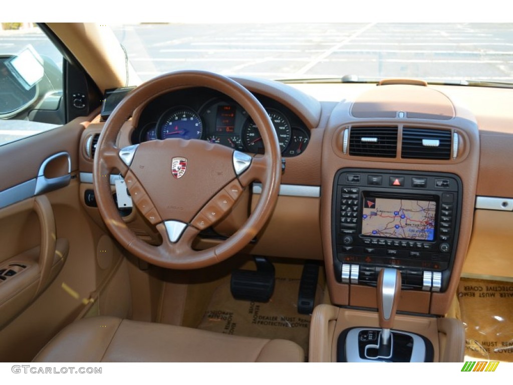 2008 Cayenne Tiptronic - Olive Green Metallic / Havanna/Sand Beige photo #10