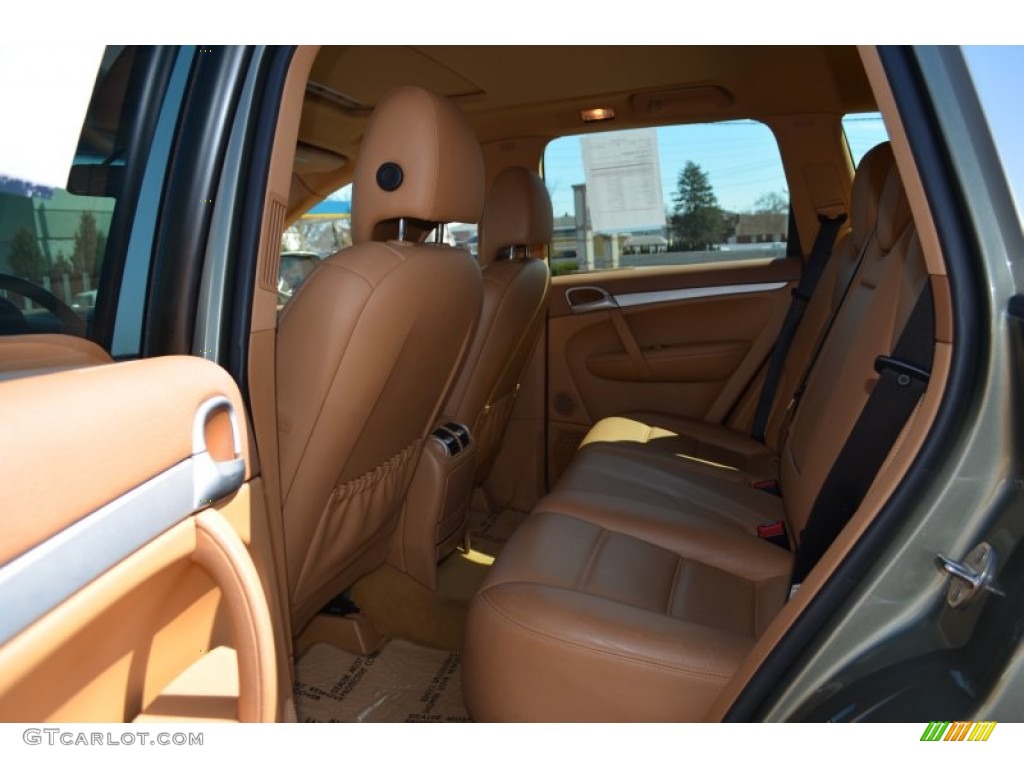 2008 Cayenne Tiptronic - Olive Green Metallic / Havanna/Sand Beige photo #12