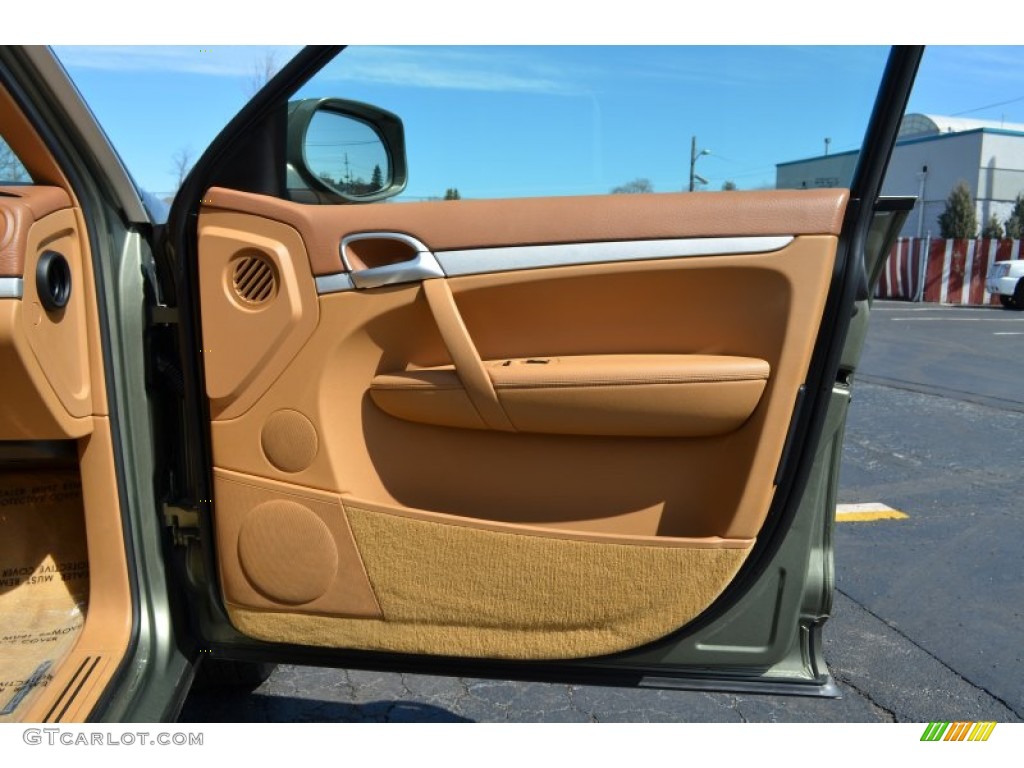 2008 Cayenne Tiptronic - Olive Green Metallic / Havanna/Sand Beige photo #22