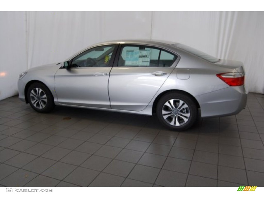 2014 Accord LX Sedan - Alabaster Silver Metallic / Gray photo #4