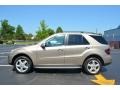 2008 Sand Beige Metallic Mercedes-Benz ML 350 4Matic  photo #2