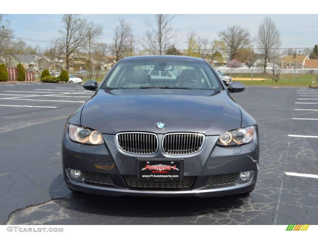 2008 3 Series 335xi Coupe - Sparkling Graphite Metallic / Gray photo #2