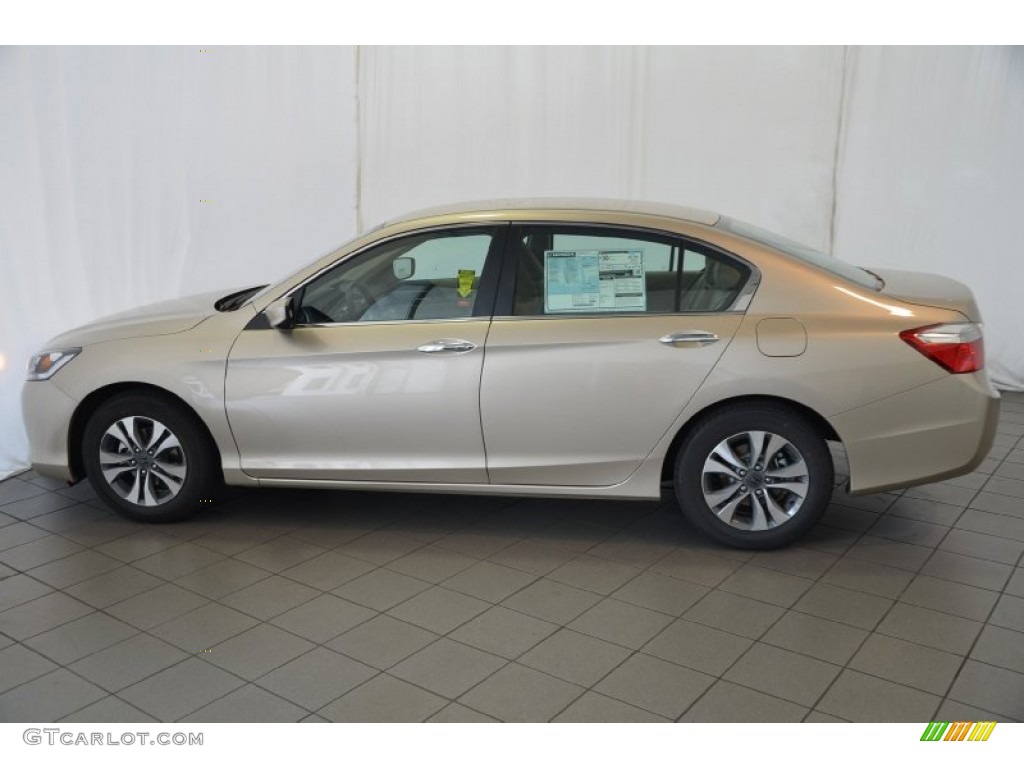 2014 Accord LX Sedan - Champagne Frost Pearl / Ivory photo #8