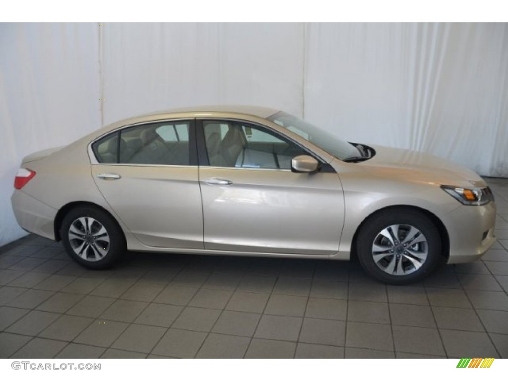 2014 Accord LX Sedan - Champagne Frost Pearl / Ivory photo #7