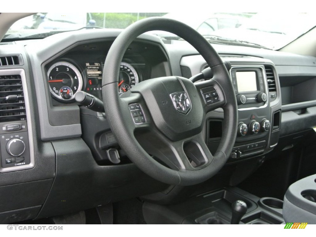 2014 3500 Tradesman Crew Cab 4x4 - Granite Crystal Metallic / Black/Diesel Gray photo #22