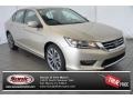 2014 Champagne Frost Pearl Honda Accord Sport Sedan  photo #1