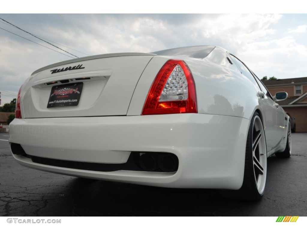 2006 Quattroporte Sport GT - Bianco Eldorado (White) / Cuoio photo #32