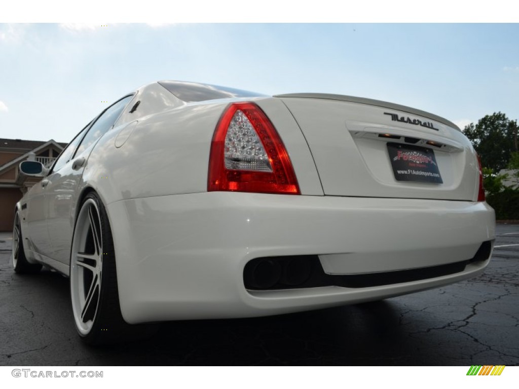2006 Quattroporte Sport GT - Bianco Eldorado (White) / Cuoio photo #33