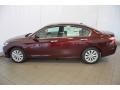 2014 Basque Red Pearl II Honda Accord EX-L V6 Sedan  photo #8