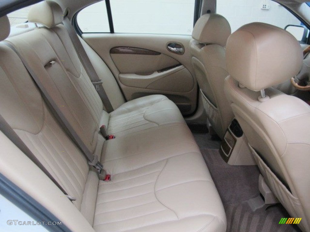 2000 S-Type 4.0 - Spindrift White / Cashmere photo #21