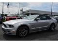 2014 Ingot Silver Ford Mustang GT Convertible  photo #3