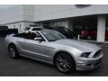 2014 Ingot Silver Ford Mustang GT Convertible  photo #5