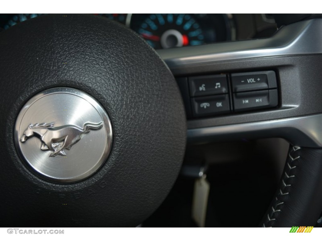 2014 Mustang GT Convertible - Ingot Silver / Charcoal Black photo #21