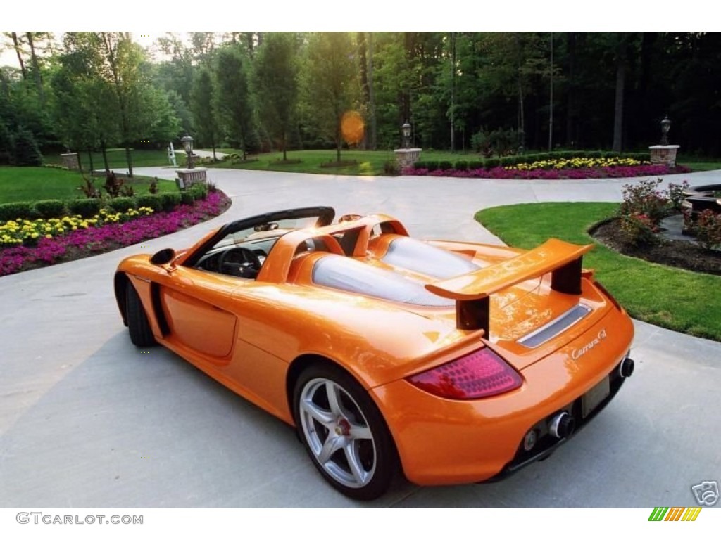 Metallic Orange Paint to Sample 2005 Porsche Carrera GT Standard Carrera GT Model Exterior Photo #94998667