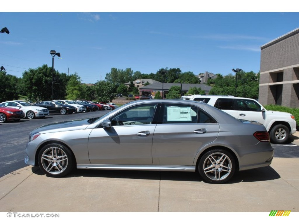 2014 E 550 4Matic Sedan - Paladium Silver Metallic / Gray/Dark Gray photo #4