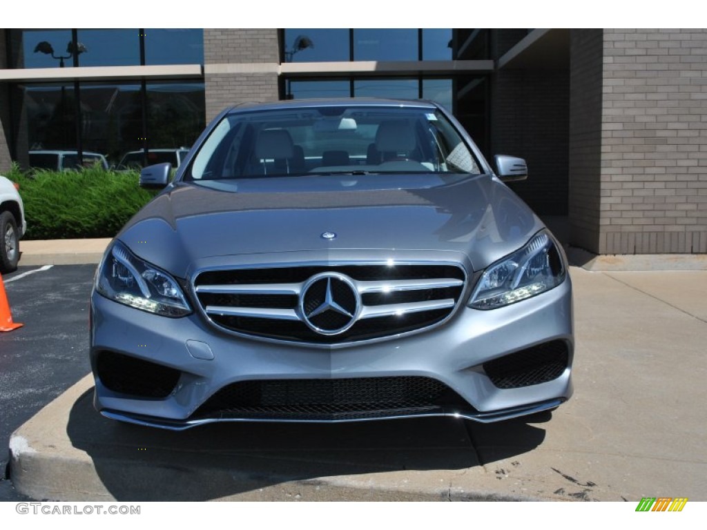 2014 E 550 4Matic Sedan - Paladium Silver Metallic / Gray/Dark Gray photo #6